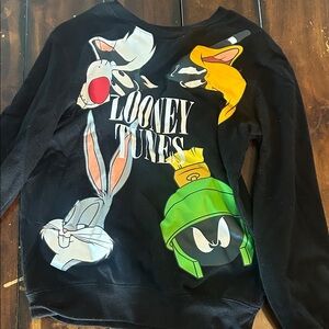 Warner Bros. Black Looney Tunes Sweater